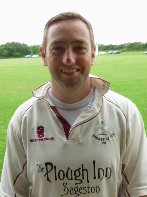 Phil Williams - batted well for Cresselly 2nds